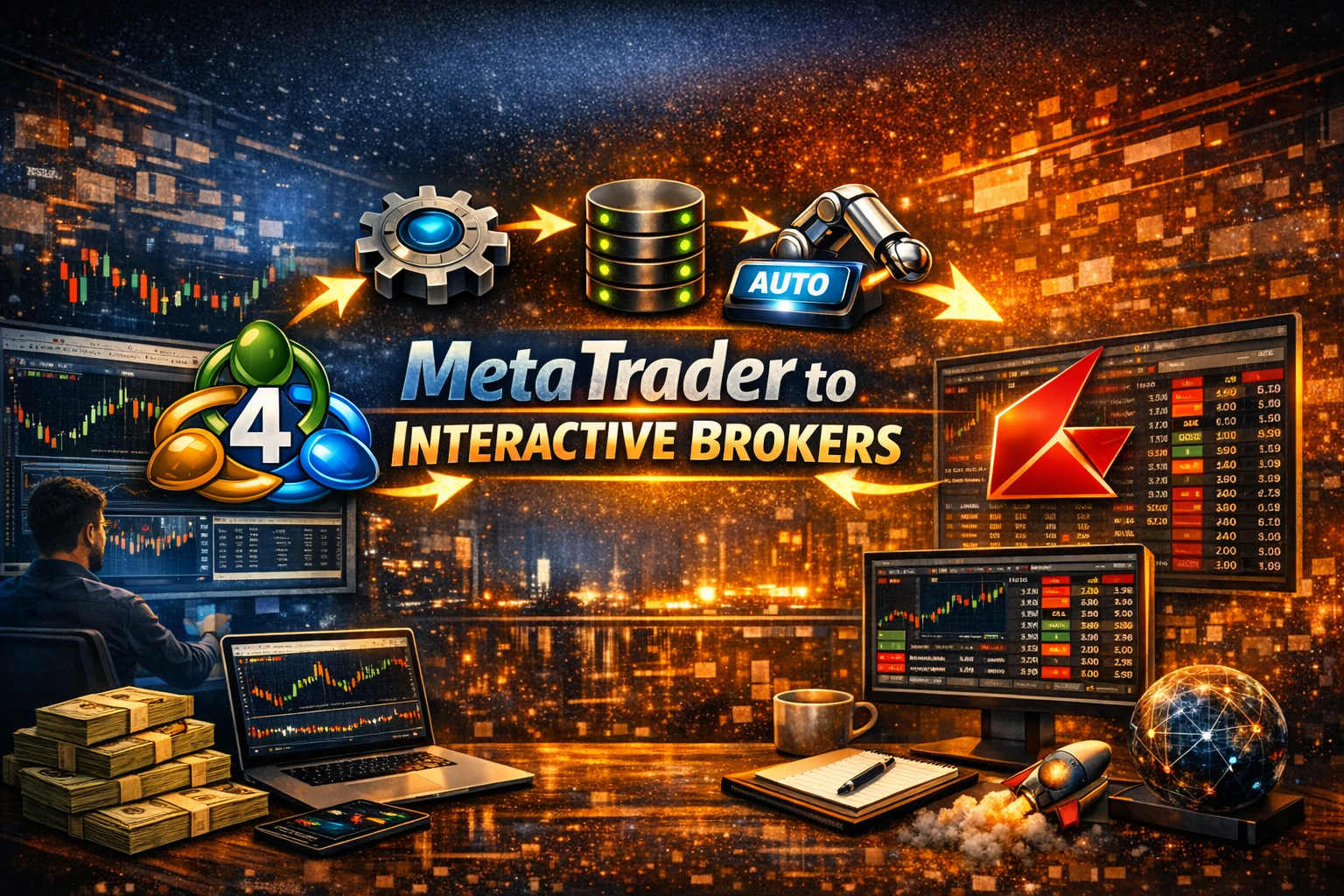 MetaTrader to Interactive Brokers