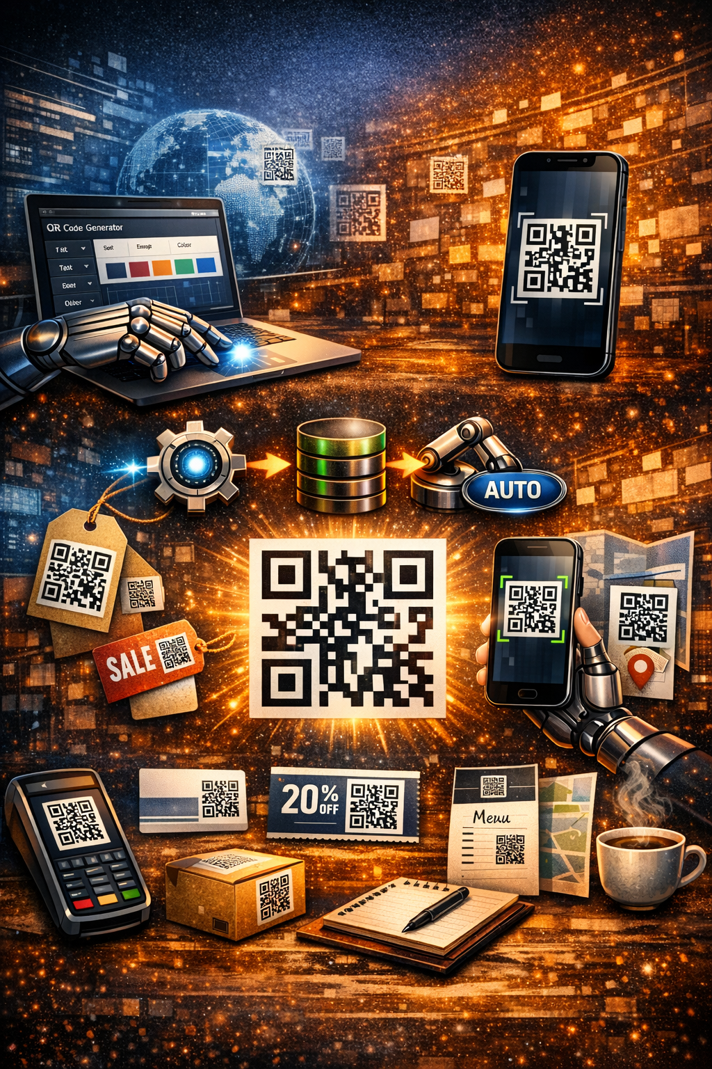 Create Professional QR Codes in Seconds Without Complicated Tools”