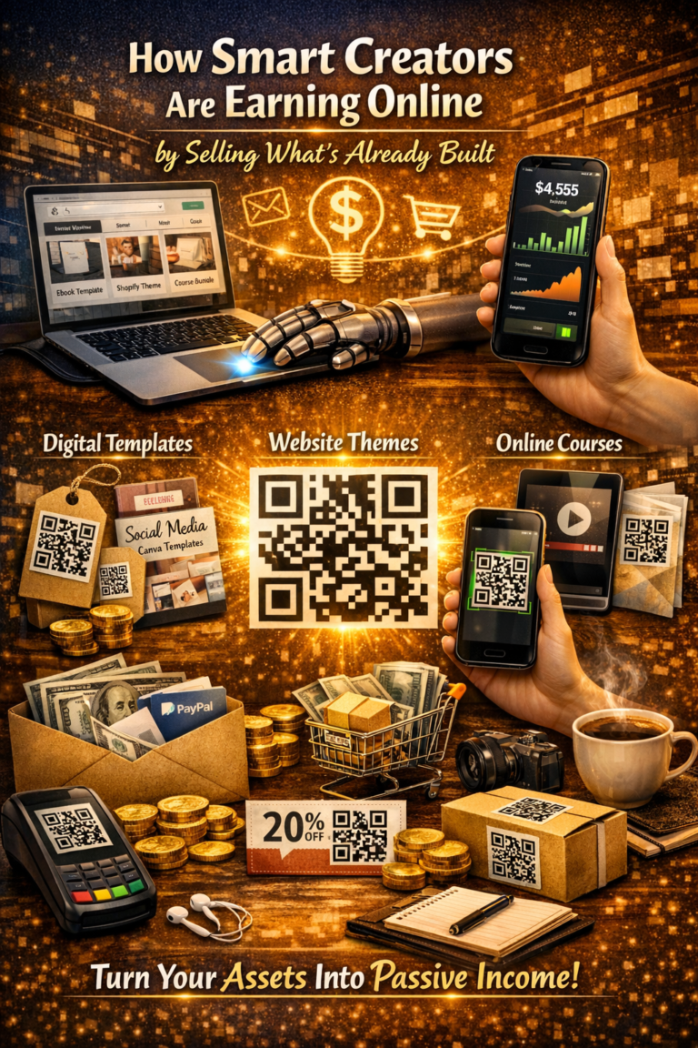 How Smart Creators Are Earning Online by Selling What’s Already Built