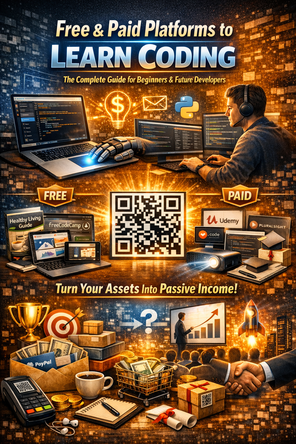 Free and Paid Platforms to Learn Coding: The Complete Guide for Beginners and Future Developers